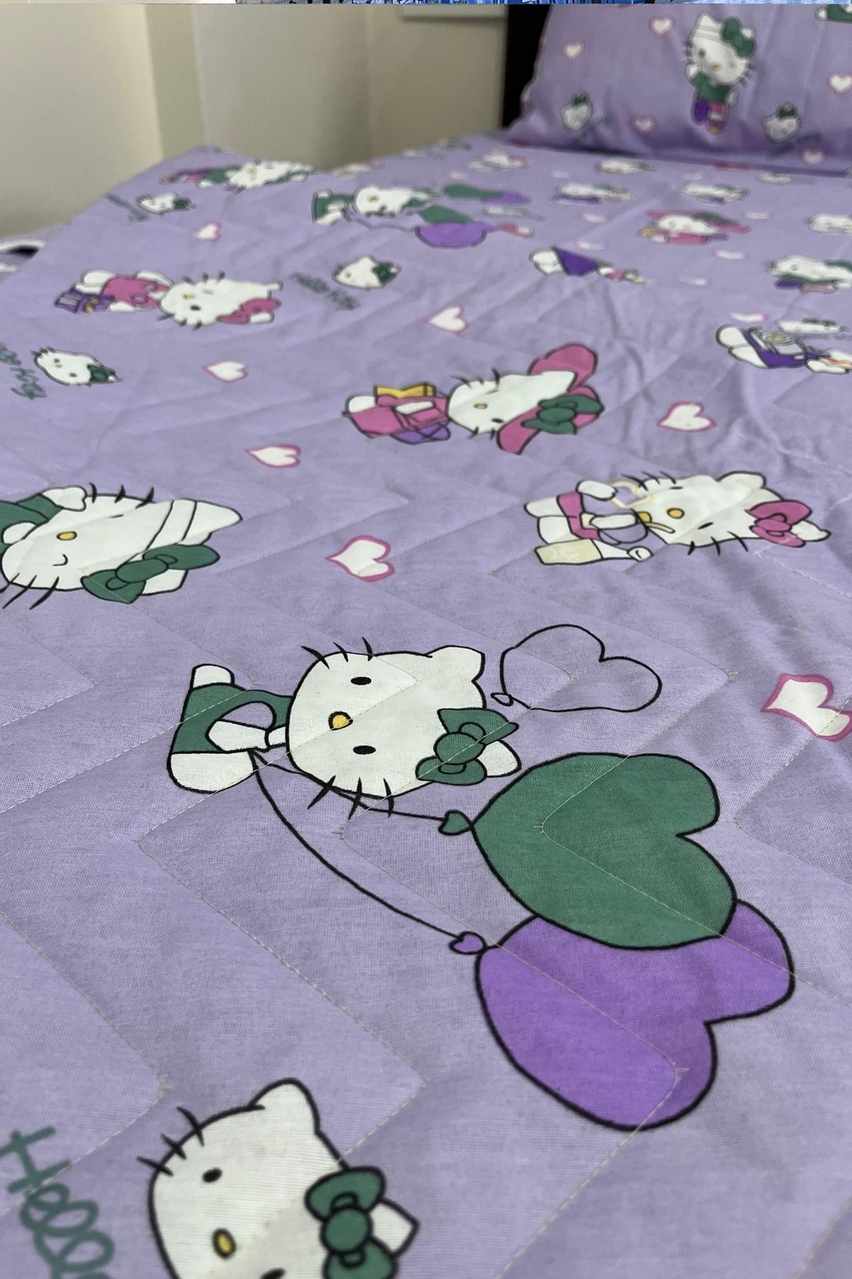 Kapitone Çok Amaçlı Pike Hello Kitty Lila