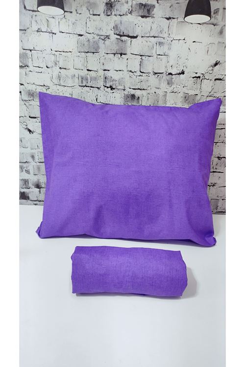 Ranforce Dokuma Lastikli Çarşaf Takımı MOR