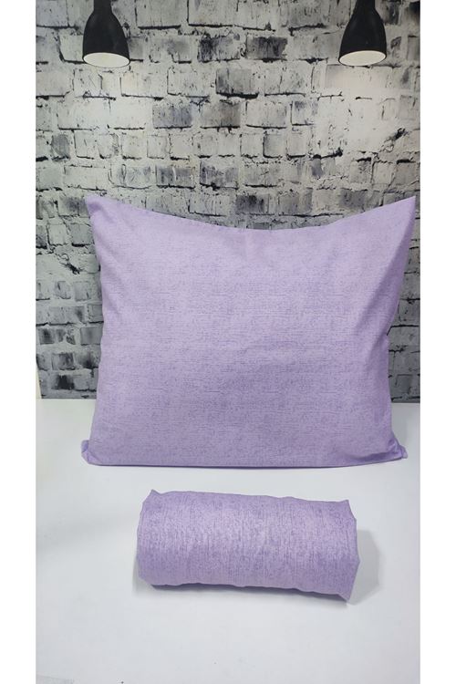 Ranforce Dokuma Lastikli Çarşaf Takımı lila