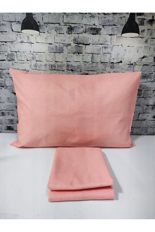 Pamuklu Tek Kişilik Düz Renk Lastikli Çarşaf Takımı SOMON