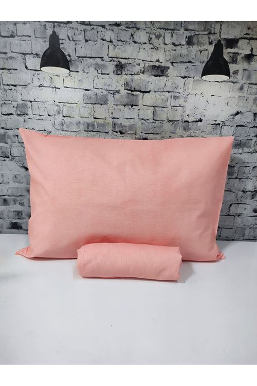 Pamuklu Tek Kişilik Düz Renk Lastikli Çarşaf Takımı SOMON