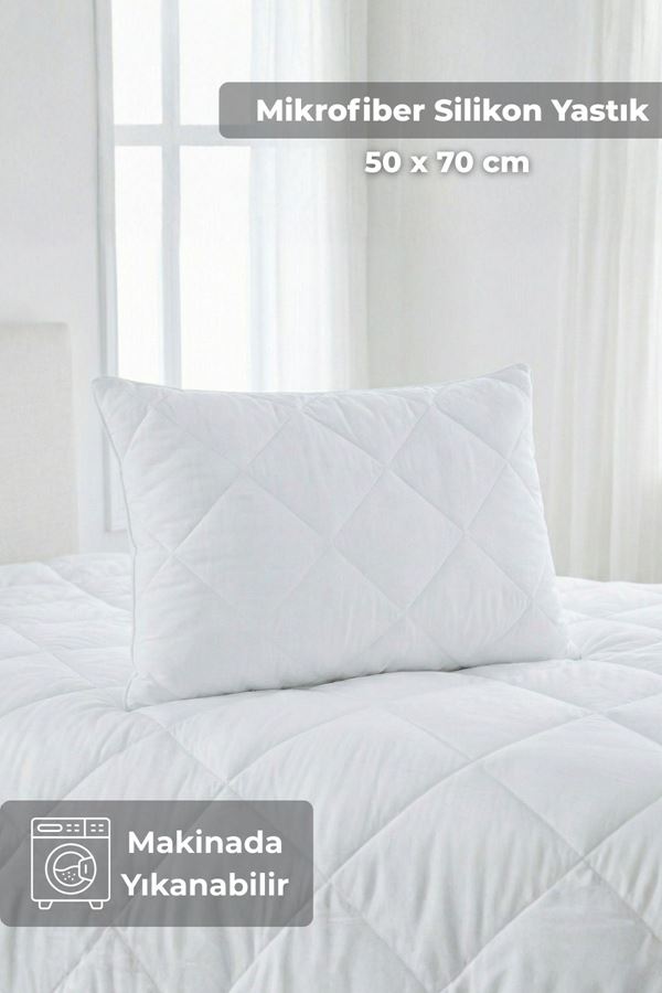 Microfiber Silikon Yastık