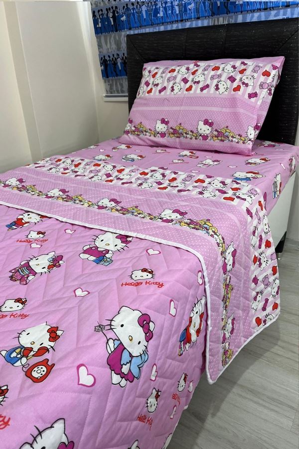 Kapitone Çok Amaçlı Pike Seti Hello Kitty Pembe