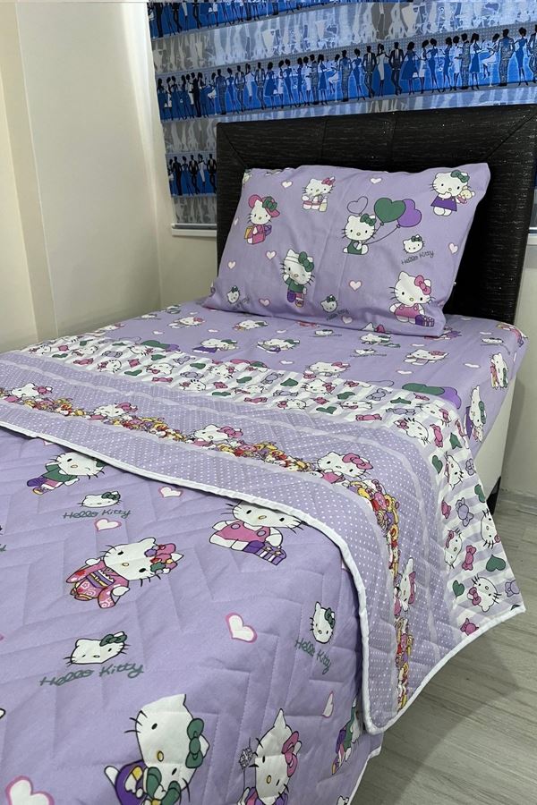 Kapitone Çok Amaçlı Pike Hello Kitty Lila