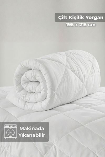 Çift Kişilik Microfiber Silikon Yorgan