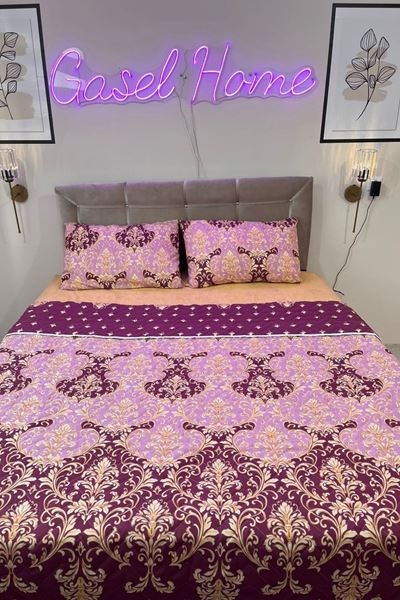 Çift Kişilik Kapitone Çok Amaçlı Pike Seti Osmanlı Pembe